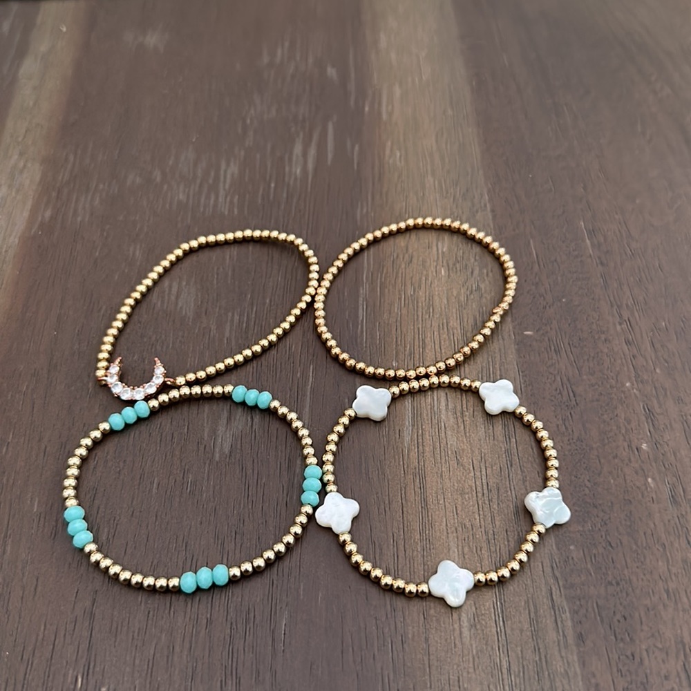 Assorted Bead Bracelets - image 3